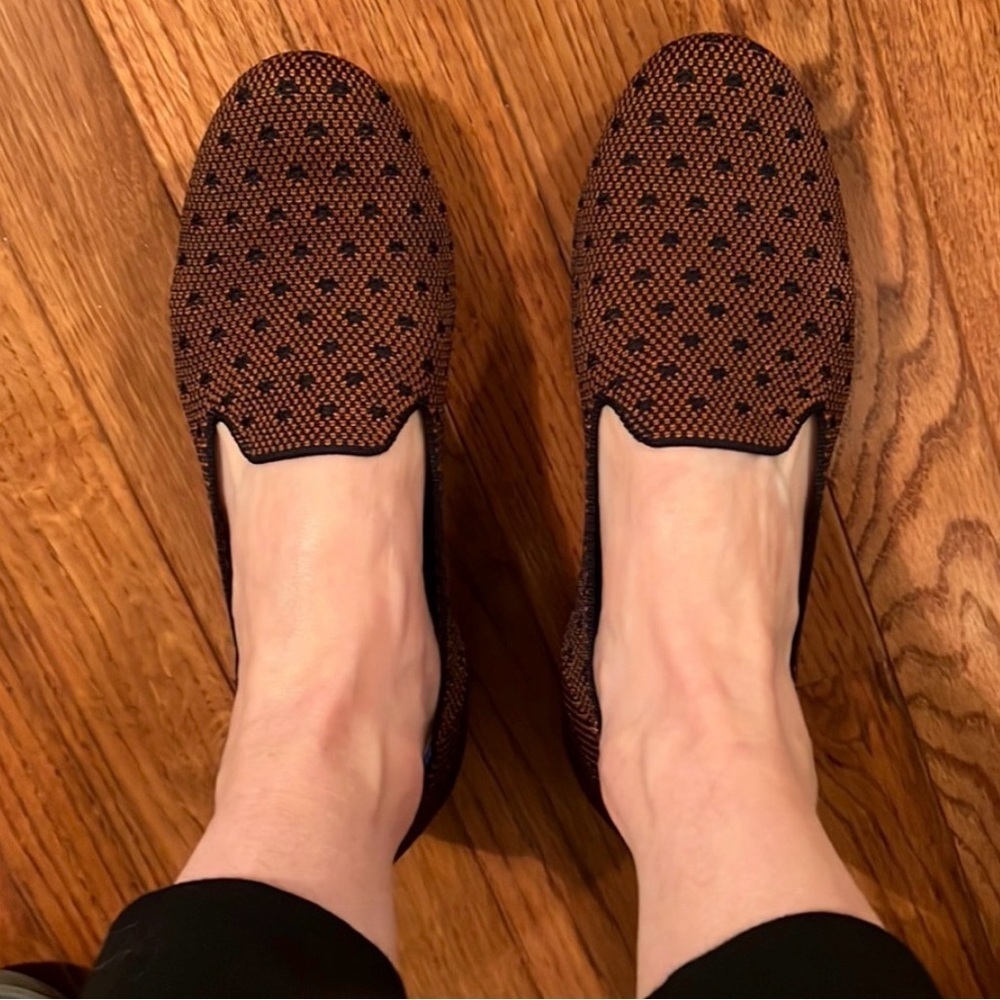 *Limited Edition* Rothy's The Loafer Sienna Dot SIZE: 11.5